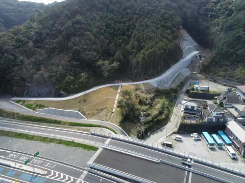 瀬戸北防災・安全交付金(通常砂防)(管理用道路)工事
