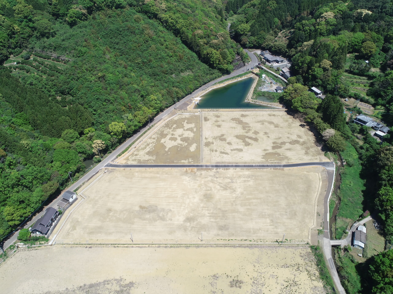 湯貫新田地区経営体育成基盤整備事業第７号工事